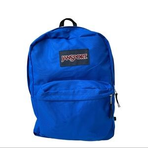 Brand New Jansport Super-Break Backpack In Trendy Super Streak Blue Color.